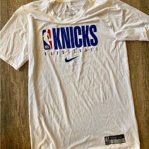 Nike NY White Knicks Basketball Tee